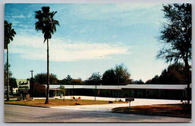 Sabal Motel 1810 Silver Springs Blvd Ocala Florida FL Postcard UNP VTG Koppel