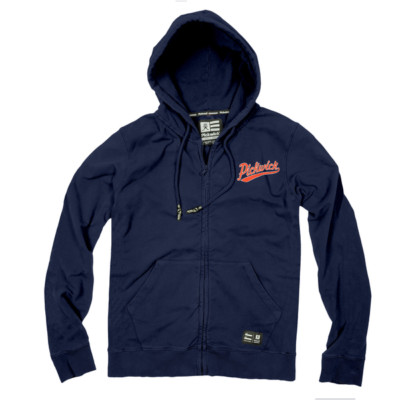 comoda interno felpato Pickwick Felpa Pickwick Blu con cappuccio 