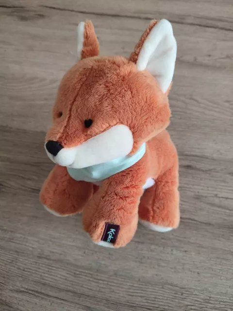 Doudou Peluche Renard Paprika Orange Blanc 20 Cm Exc Etat