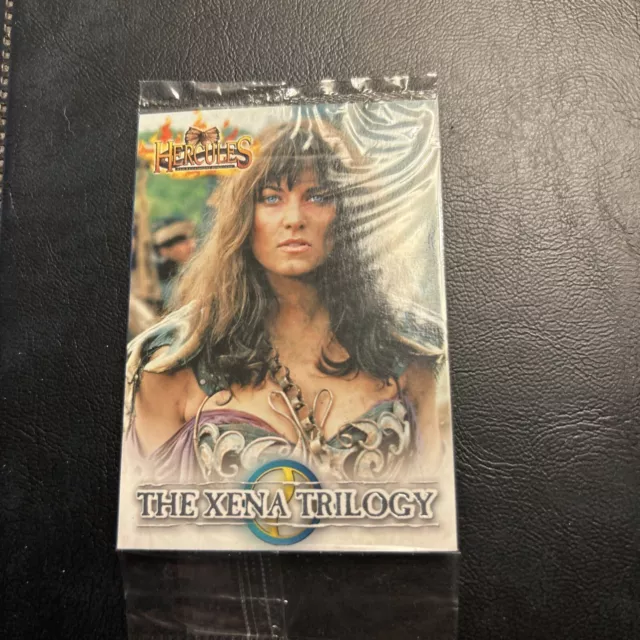 Jb6a The Xena Trilogy, Hercules Unopened, Promo Card, Legendary Journeys #2 2001