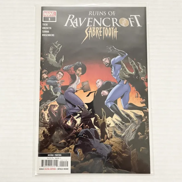 Ravencroft Ruins of Ravencroft #1-5 series plus Dracula Carnage Sabretooth Comic 6