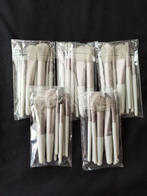 Pennelli Make Up professionali set di 8 pezzi per trucco