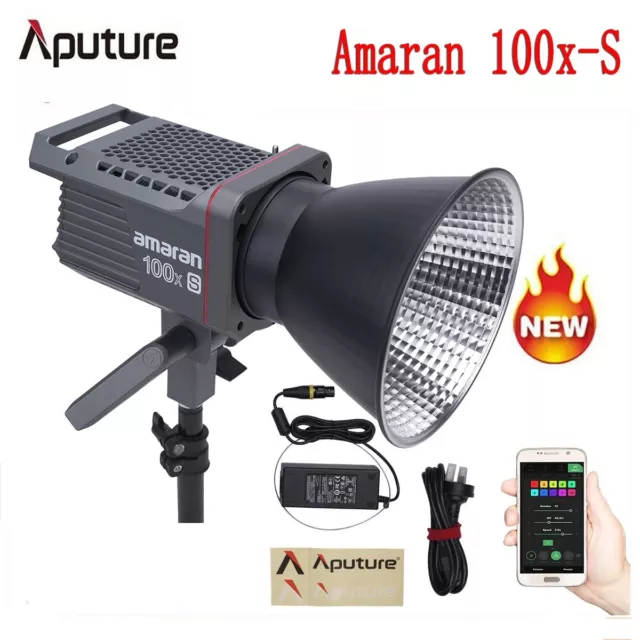 Aputure AL-100X-S 100X Amaran LED Videolampada Bowens 2700K-6500K App Controllo