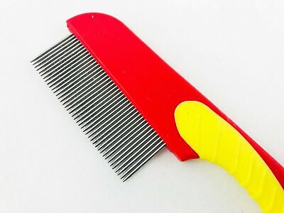 Stainless Steel Hair Lice Comb Brush Remove Lice Ticks Kids Nit Peine De Piojos 3