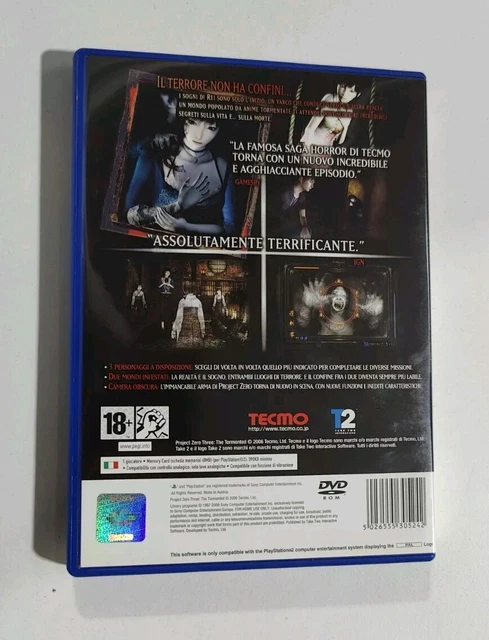 Project Zero 3 PlayStation 2 PAL - Prix - Photo - Présentation
