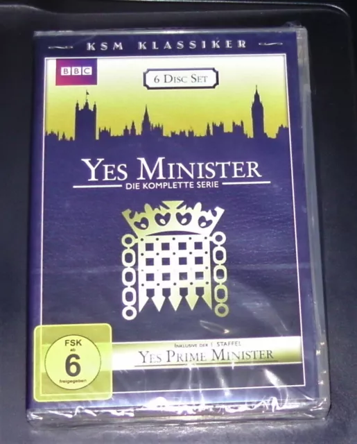 Yes Minister the Complete Series + Prime Season 1 DVD New & Original Packaging