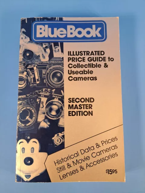 BlueBook Illustrated Price Guide to Collectible Cameras - (c) 1985 - Myron Wolf