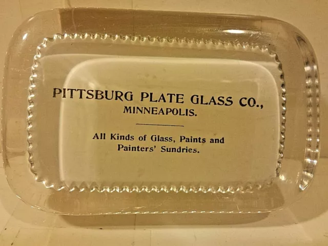 Pittsburg Plate Glass Co. Minneapolis All Kinds of Glass, Paints Papereight
