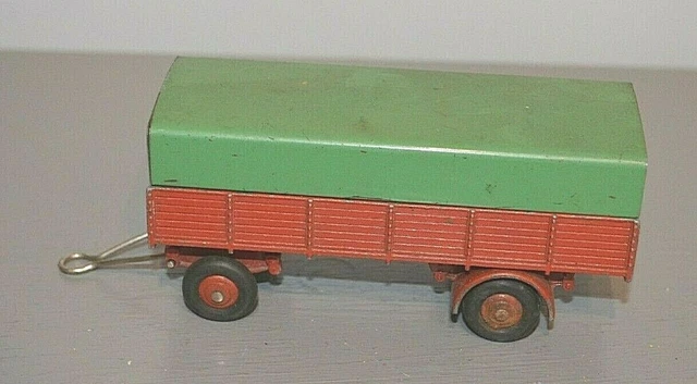 DINKY TOYS FRANCE 70 REMORQUE BACHEE ROUGE