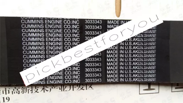 1PCS New 3033343 Cummins fan Belt #M33C QL