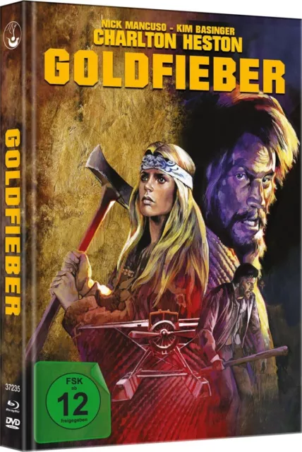 Goldfieber - Kinofassung (Limited Mediabook Cover A mit Blu-ray+DVD+Bo (Blu-ray)