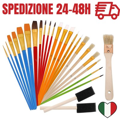 tavolozza Coltello da Pittura Include Custodia per Il Trasporto Pop-up Dipingere Acrilico Inchiostri Acquerelli Gouache Spugna TWBEST Set di Pennelli per Dipingere,19 Set di Pennelli per Artista 