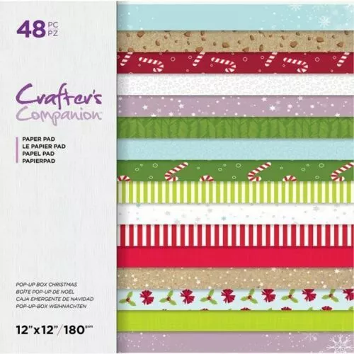 Crafters Companion 48 X 12" X 12" Pop Up Box Christmas Pad