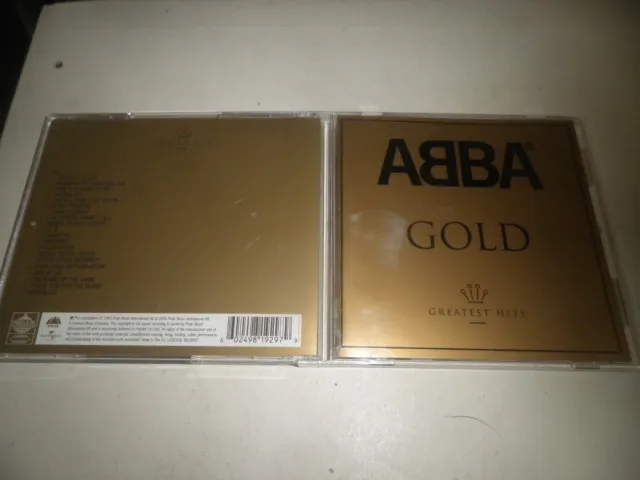 ABBA Gold  - CD Album - 19 Greatest Hits - 1992 Polar Music