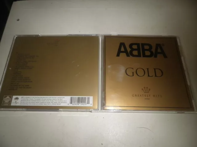 ABBA Gold  - CD Album - 19 Greatest Hits - 1992 Polar Music
