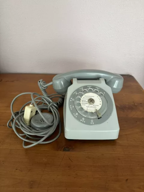 téléphone fixe à Cadran vintage