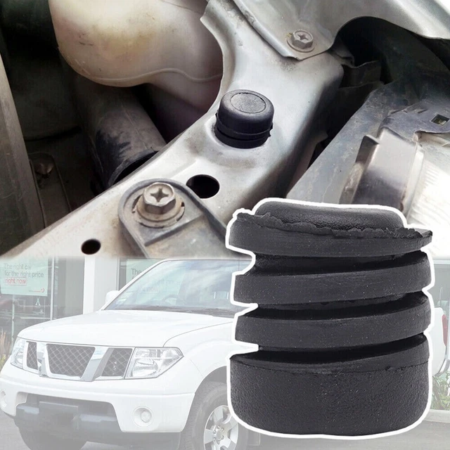 Kit De 5 Clips De Fixation Pour Pare-chocs/capot Nissan - Noir, Universel, Neuf