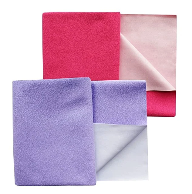 Waterproof Breathable Total Dry Sheet Protector Mat For Kids Pack of 2