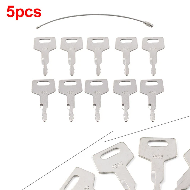 Ignition Keys#H806  Fit Heavy Equipment Takeuchi 7001-00019 & Gehl 180845  10pcs