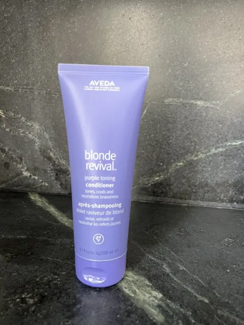 NEW Aveda Blonde Revival Purple Toning Conditioner - 6.7 oz Full Size $36 Retail