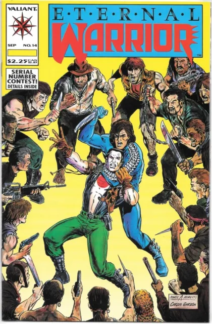 Eternal Warrior Comic Book #14 Valiant Comics 1993 VERY FINE- NEW UNREAD