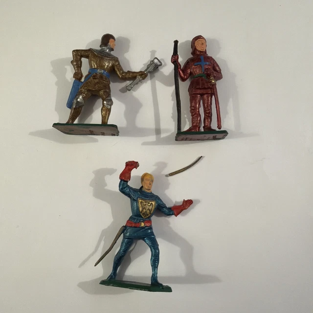 Starlux Copies Resine Moyen Age Bras En Armure Avec Lance De