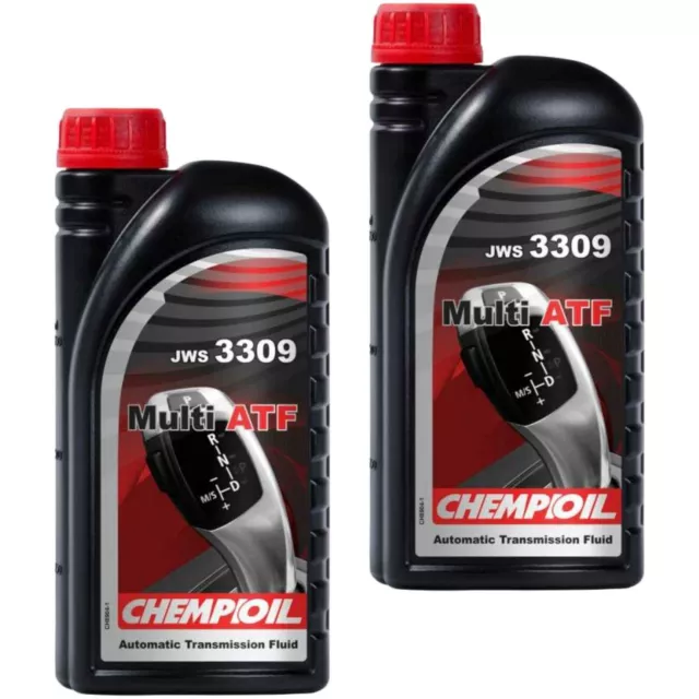 2x 1L CHEMPIOIL Huile pour Boîte à Vitesse Automatique Ch Multi Atf Aisin Warner