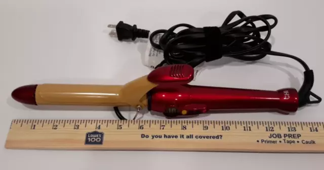 Chi Air Tourmaline Ceramic Curling Iron RED