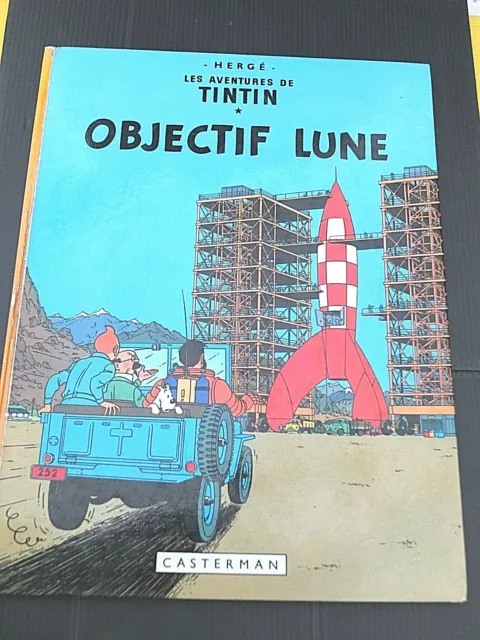Tintin 16C3bis - Objectif Lune - Casterman rééd