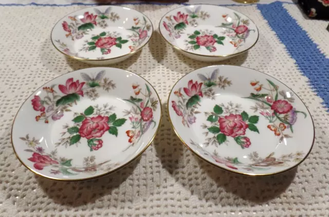 Wedgwood Charnwood W3984 Berry Bowls-5” Excellent Condition-Set Of 4