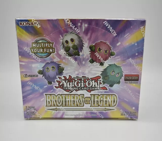 YuGiOh! Box 24 bustine Brothers of Legend ENG