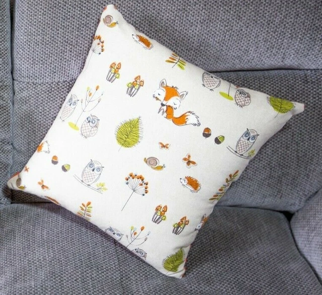 Fritts Woodland Fox Kissenbezug Reißverschluss waschbar Herbst 14 x 14 Zoll
