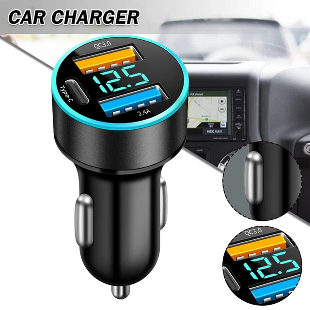 CHARGEUR DE VOITURE En Alliage D'aluminium Avec Shunt Intelligent Pour