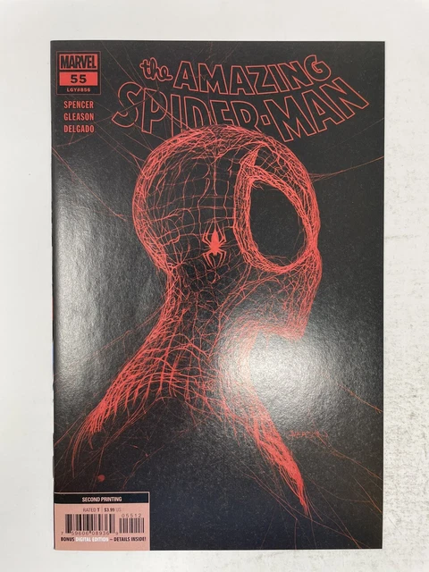 The Amazing Spider-Man #55 Gleason Cover 2nd print Marvel Comics MCU