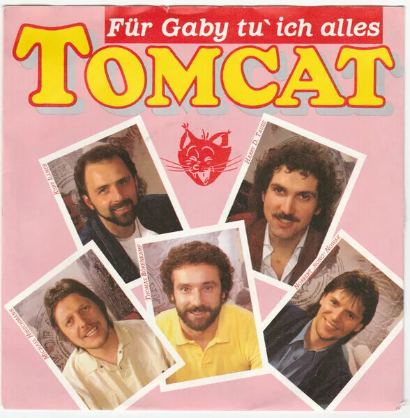 Tomcat Für Gaby tu ich alles Vinyl Single 7inch NEAR MINT Atoll Records