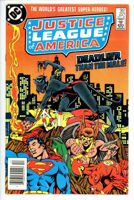 Justice League of America Vol 1 221 Canadian F/VF DC