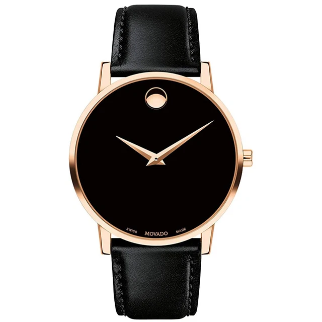 Orologio Movado Museo Uomo Quadrante Nero - 607315