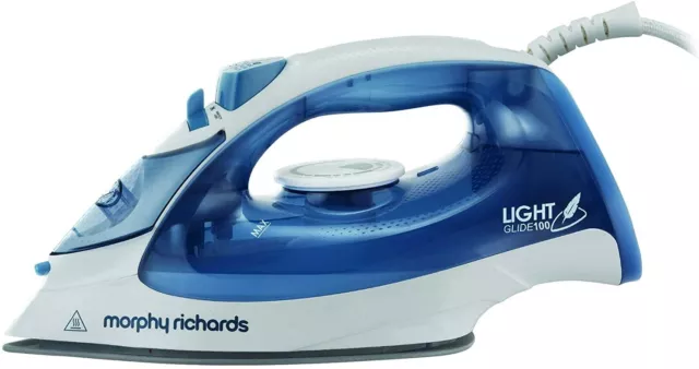 Morphy Richards Clair Glide Vapeur Fer Avec 100g Boost - Bleu/Blanc 300401