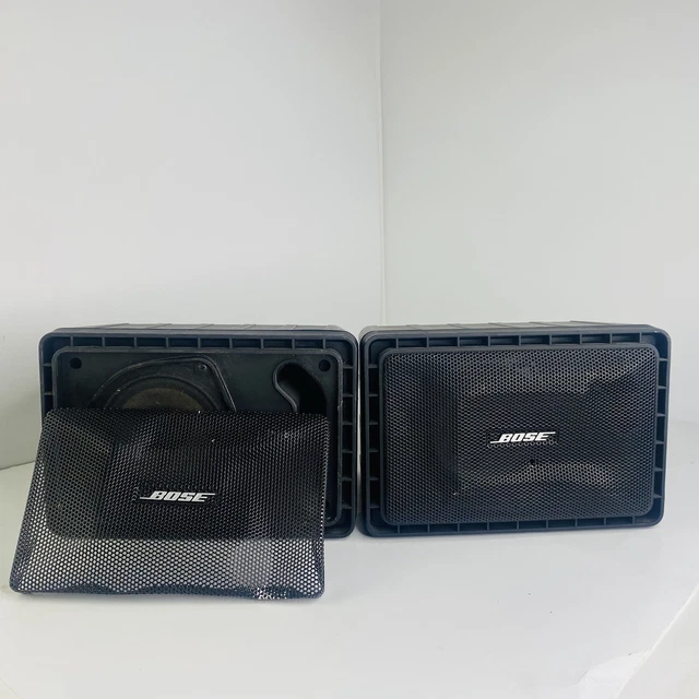 BOSE Roommate II Powered Stereo Bookshelf SPEAKER Set Tested & Works *READ*