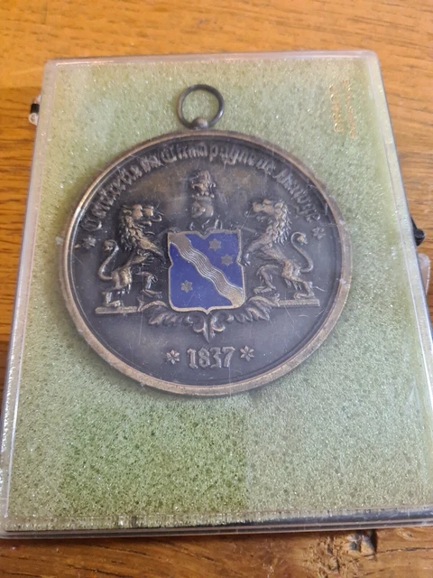 Médaille en Bronze Confrèrie du Champagne de Venoge depuis 1837 / French Medal