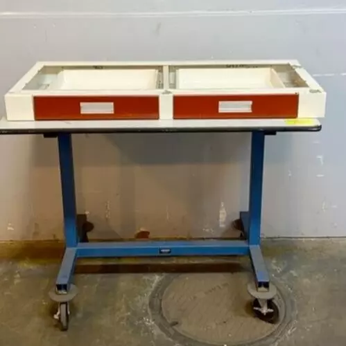 48” Kewaunee 2 Drawer Legroom Casework Aprons
