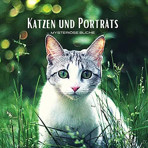 KATZEN UND PORTRTS - Mysterise Blicke: Farbiges Fotoalbum mit Katzenmotiven. Ges