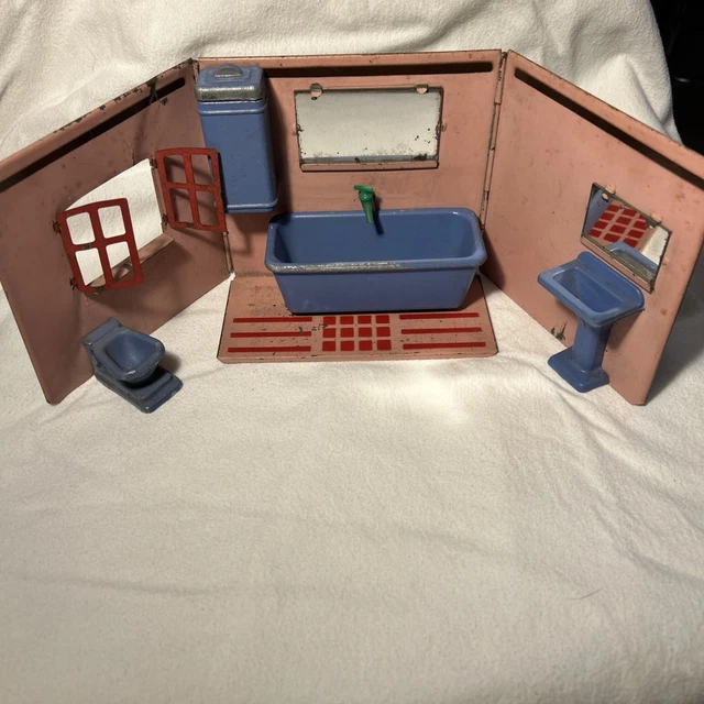 Jouet Mécanique Ancien DOTT G.R. Piggy Cook, Dans Sa Boîte, Rare Collection Japon
