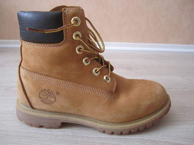 Bottines Timberland Marron Clair Femme Pointure 38