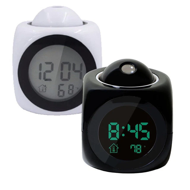 horloge à projection projection projection digital alarm clock projection projec