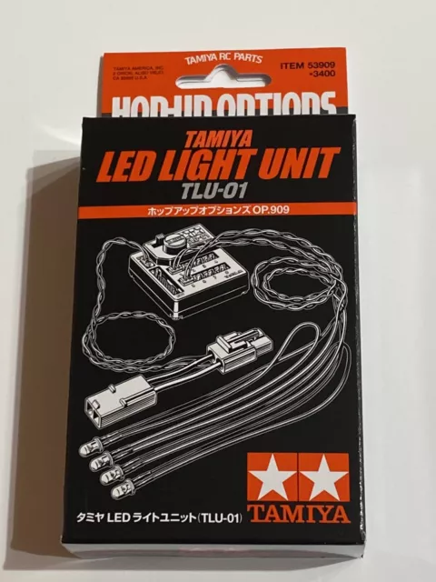 Tamiya TLU01 LED Light Unit Hop Up Options 1/10 RC NIB