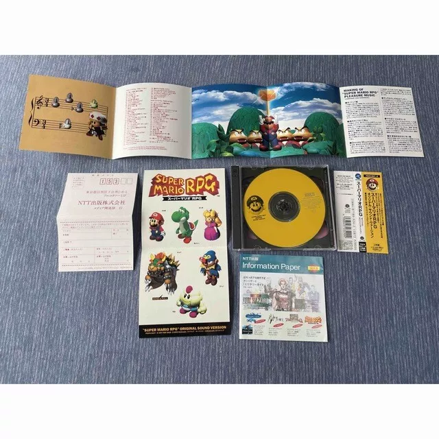 SUPER MARIO RPG Original Sound Version Soundtrack 2,003.44 PicClick