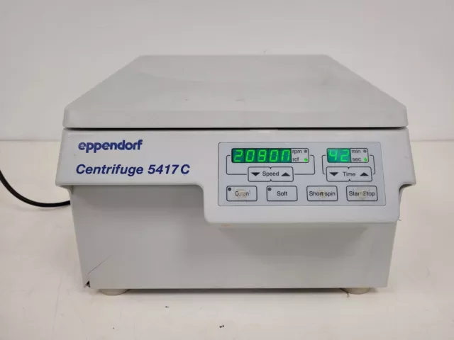 Eppendorf 5417C Benchtop Centrifuge with Aerosoltight GE 035 11/01 Rotor Lab 2