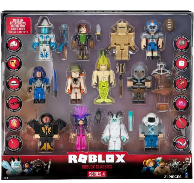 Roblox Celebrity - Series 4 - 12 Figures - 12 Exclusive Virtual Items!