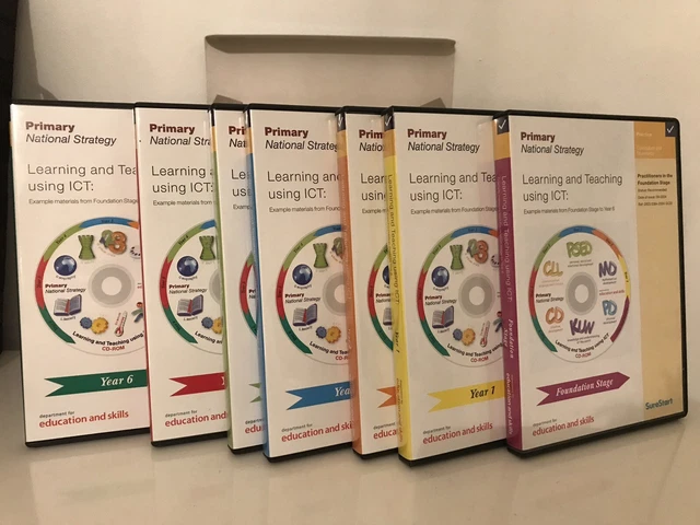 BNIB computing ICT teaching Cd Dvd Plan Primary Nqt Qts Year 1 2 3 4 5 6 EYFS
